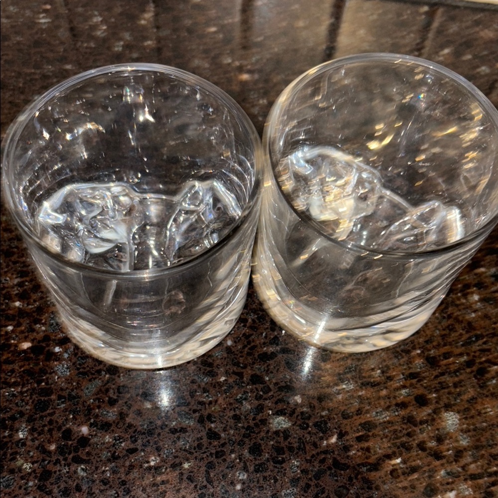 LIITON Yosemite Heavy Crystal Whiskey Glasses Gift Set of 2 - Picture 5 of 5